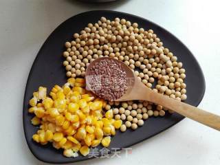 Corn Flax Seed Soy Milk recipe