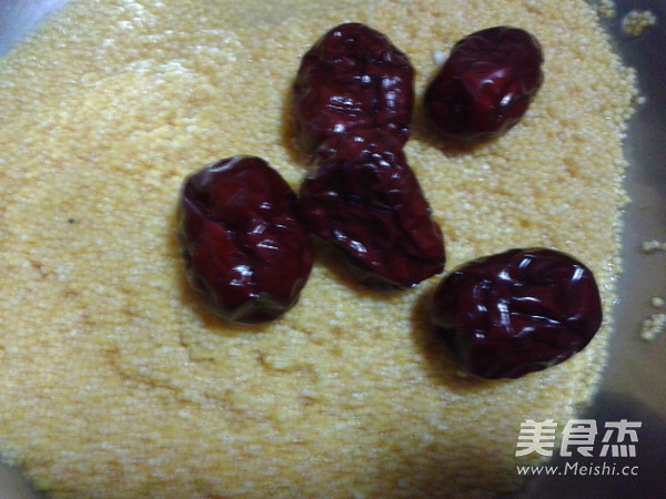 Red Dates Tremella Millet Congee recipe