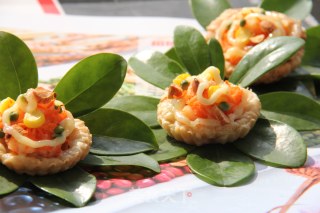 Shrimp Almond Tart recipe