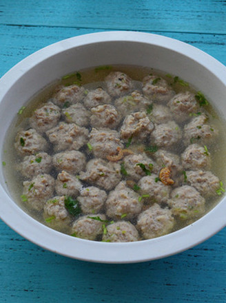 Lu Cai Zhi Qing Boiled Meatballs recipe