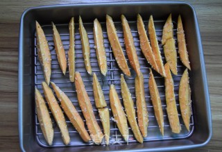 Sesame Roasted Sweet Fries recipe