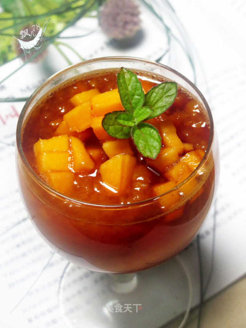 Papaya Red Wine Drink recipe