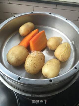 Golden Mashed Potatoes🍮 recipe