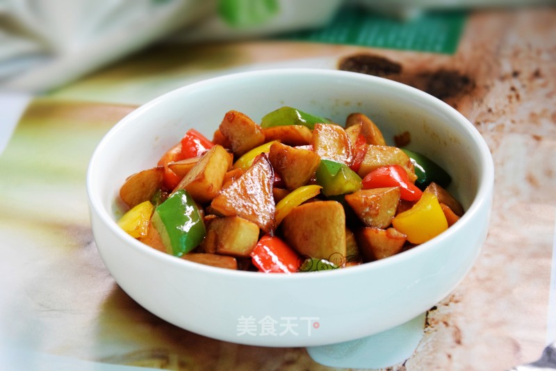 Pleurotus Eryngii in Oyster Sauce recipe