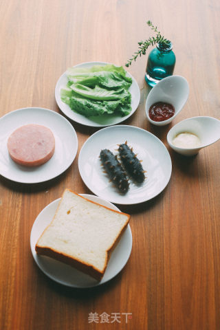Sea Cucumber Sandwich recipe
