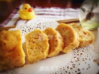 #aca烤明星大赛#mango Small Cakes ~ A Simple Quick Cake that Can Eat The Pulp recipe