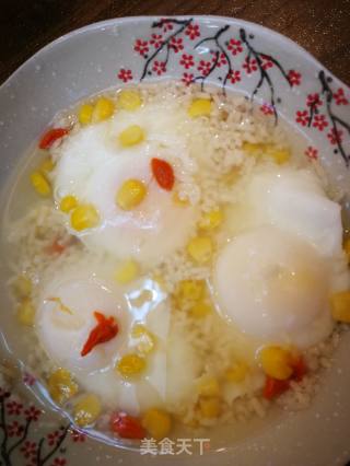 Rice Wine Poached Egg recipe