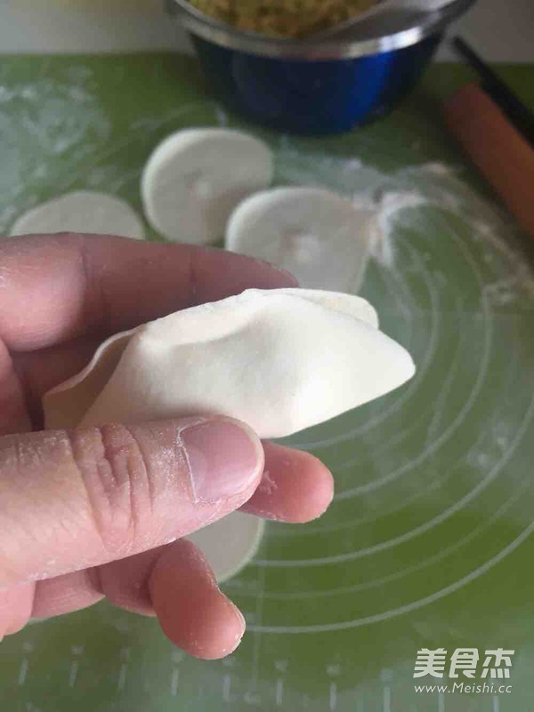 Zucchini and Egg Dumplings recipe