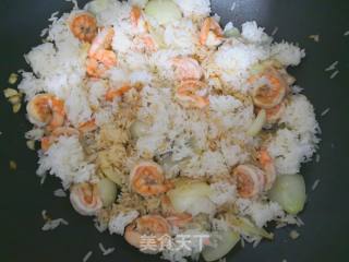 Pineapple Shrimp Fried Rice recipe