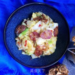 Spicy Cabbage Sausage recipe