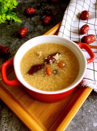 Red Dates and Longan Millet Congee recipe