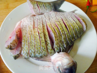 【yiru Private House Festive Banquet Dishes】slightly Changed Steamed Fish---peacock Kaiping Fish recipe