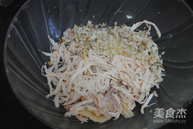 Shajiang Sesame Oil Chicken Shreds recipe