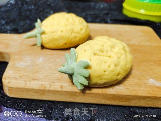 Cartoon Pineapple Bun recipe