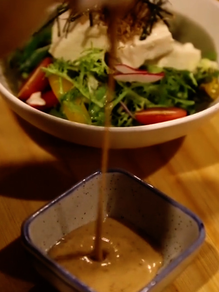 Roasted Sesame Tofu Salad recipe