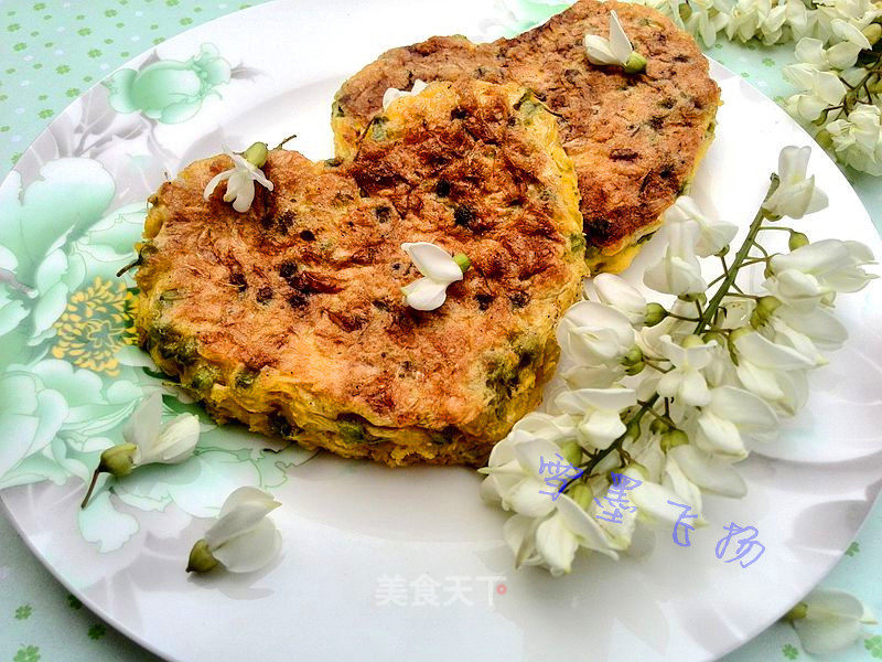 Sweet Sophora Flower Cake recipe
