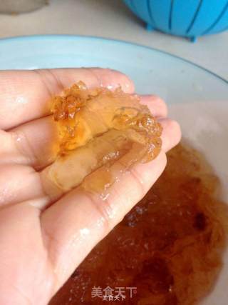 Summer Sweet Detox Goods--peach Gum Fruit Soup recipe