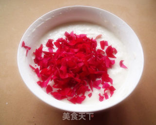 Rose White Jade Cake recipe