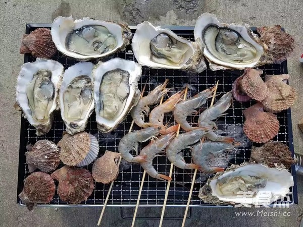 Grilled Oysters, Fresh! ! ! recipe