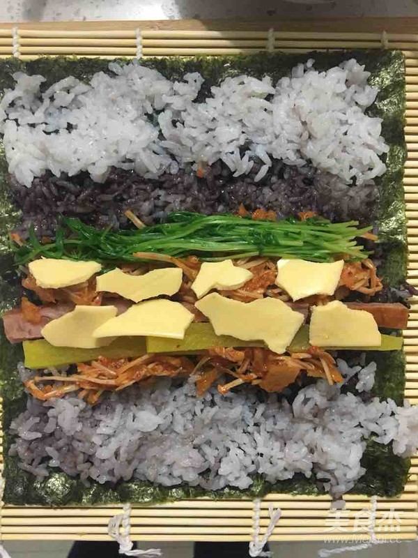 Seaweed Rice recipe