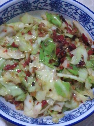 Chopped Pepper Shredded Cabbage recipe