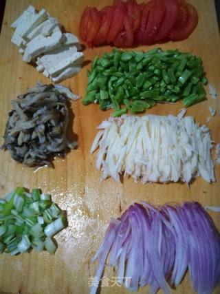 Seasonal Vegetables with Tofu recipe