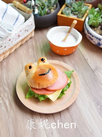 Frog Ham Hamburger recipe