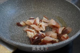 Stir-fried Kale with Bacon recipe