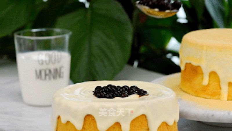 Soy Custard Cake recipe