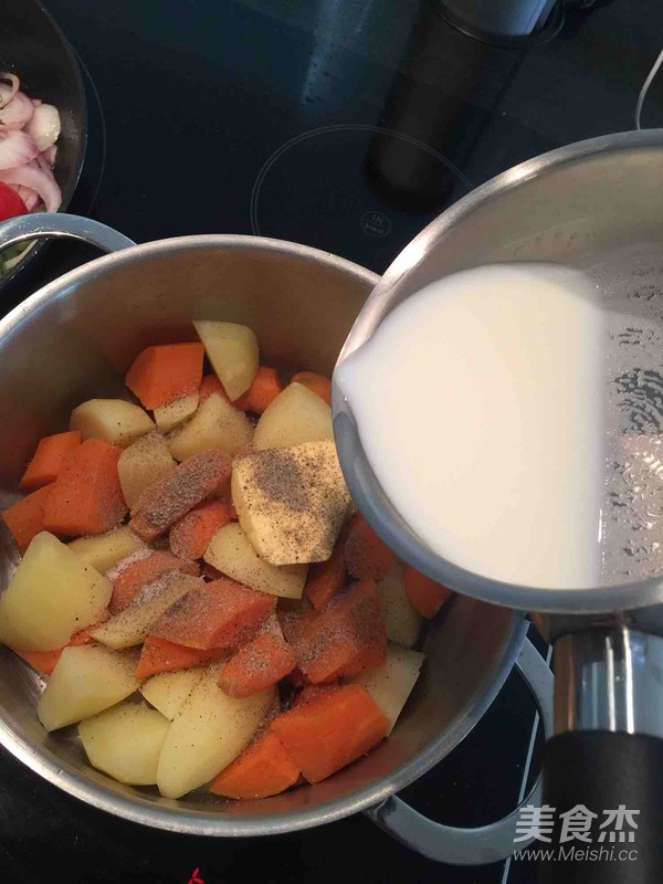 Sweet Potato Mashed Potatoes recipe