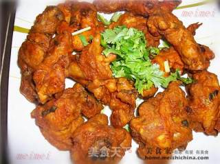 Home Cooking @@我家最爱的curry Fried Chicken Nuggets recipe