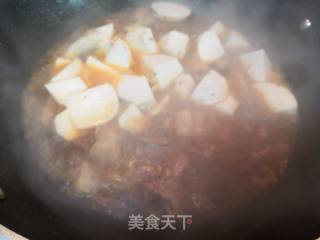 Braised Pork Belly with Taro recipe