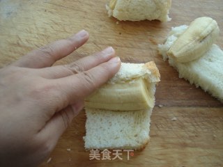 Toast Banana Roll recipe