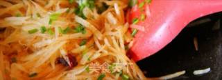Spicy Potato Shreds recipe