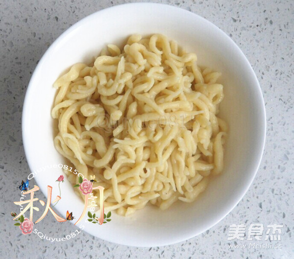 Bean Noodles Squeeze Noodles recipe