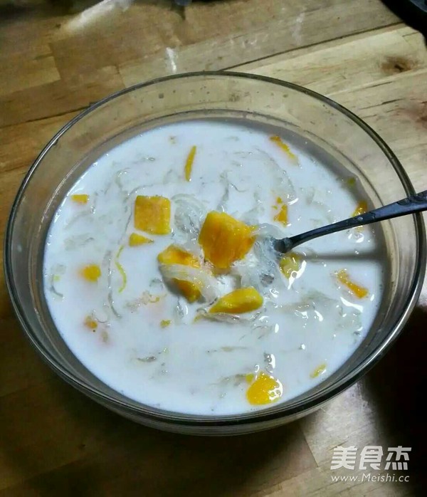 Fruit Milk Bird's Nest Soup recipe