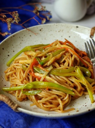 Spicy Vegetable Fried Noodles
