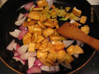 Cumin Potato Tofu recipe