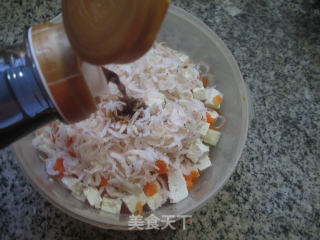 Shrimp Skin Carrots Mixed with Old Tofu recipe