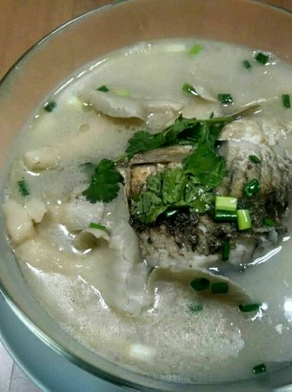 Mushroom and Crucian Carp Soup