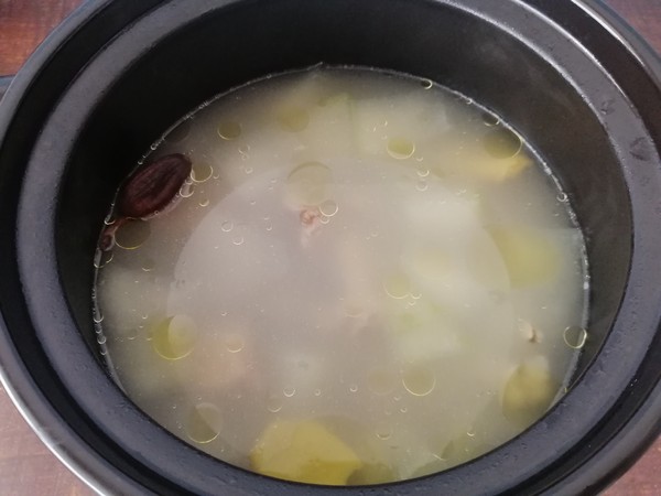 Winter Melon and Barley Soup recipe