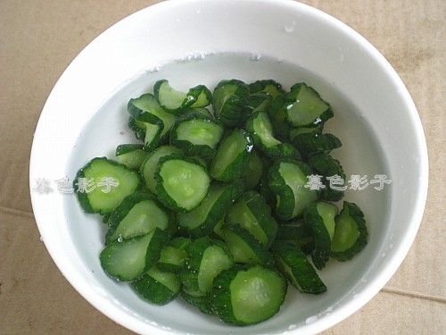 Crispy Cucumber Side Dish recipe