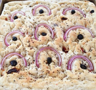 Dried Tomato Focaccia recipe