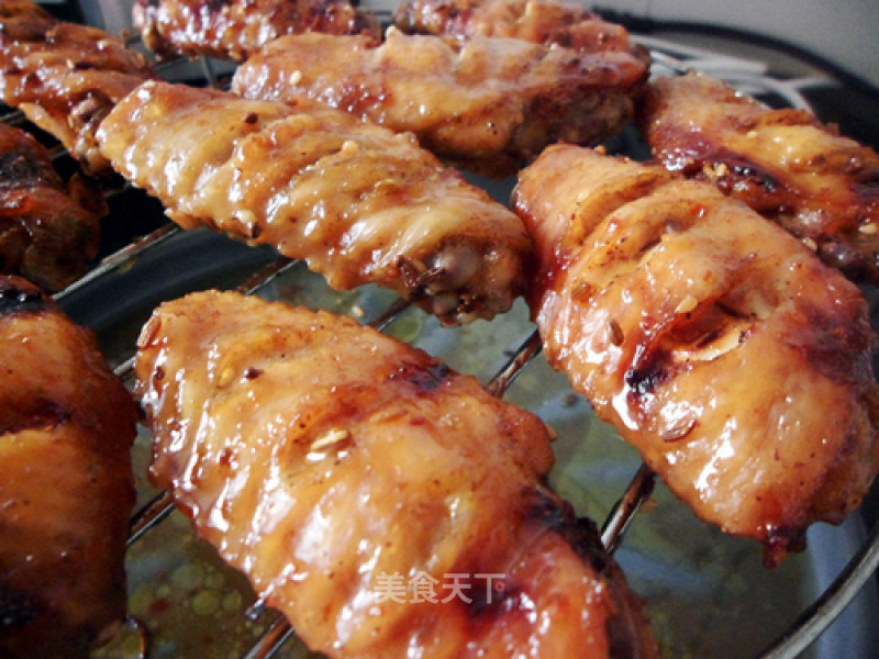 Honey Roasted Wings recipe