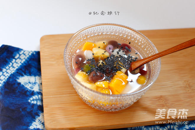 Fruit Mini Glutinous Rice Balls that Will Make You Smile recipe