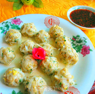 Steamed Carrot Balls recipe