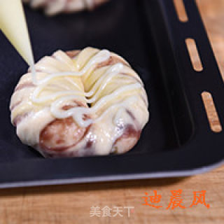 Red Bean Ring Bread recipe