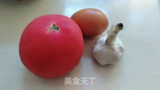 Garlic Tomato Egg Noodles recipe