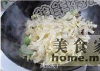 【homemade Tofu Skin with Hot Peppers】 recipe