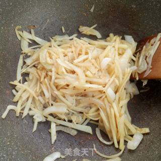 Onion and Potato Shreds recipe